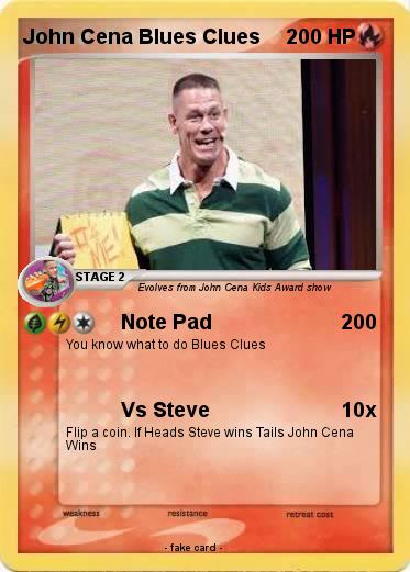 Pokemon John Cena Blues Clues