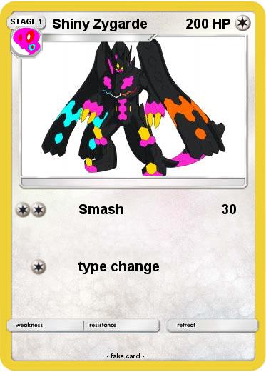 Pokemon Shiny Zygarde