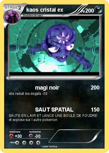 Pokemon kaos cristal ex