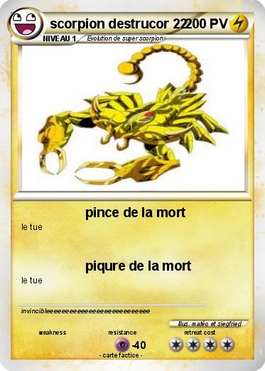Pokemon scorpion destrucor 22