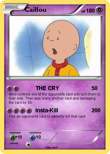 Pokemon Caillou