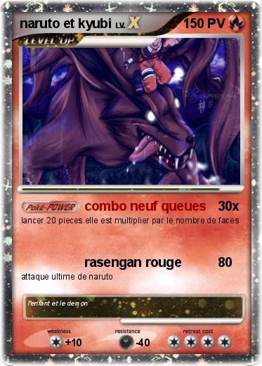 Pokemon naruto et kyubi