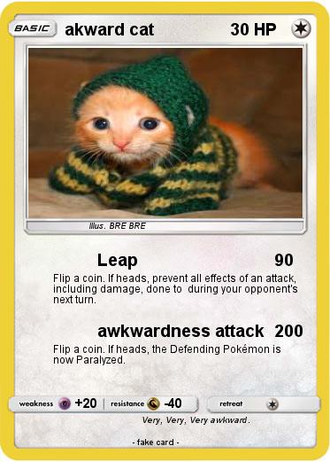 Pokemon akward cat