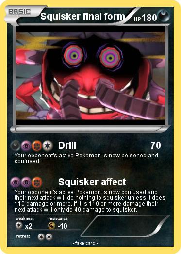 Pokemon Squisker final form