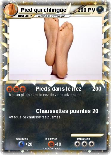 Pokemon Pied qui chlingue