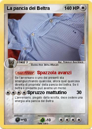 Pokemon La pancia del Beltra