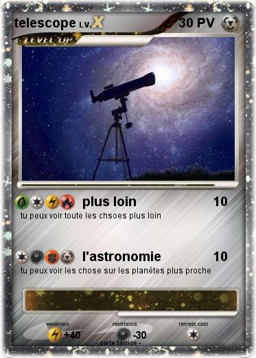 Pokemon telescope