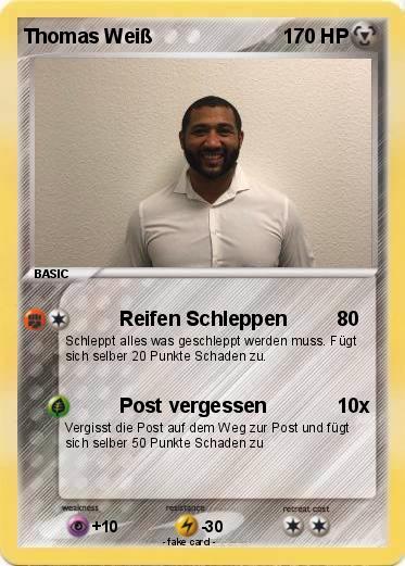 Pokemon Thomas Weiß