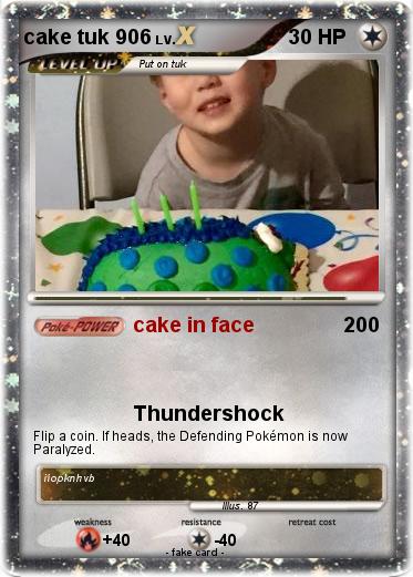 Pokemon cake tuk 906