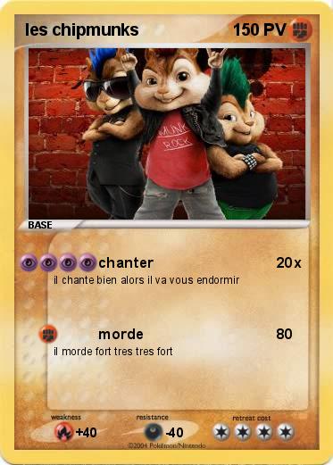 Pokemon les chipmunks