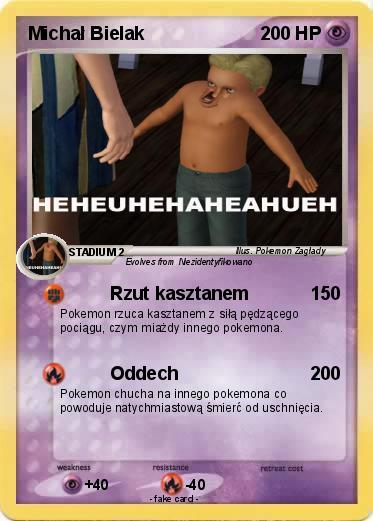 Pokemon Michał Bielak