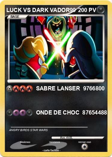 Pokemon LUCK VS DARK VADOR99