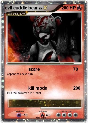 Pokemon evil cuddle bear