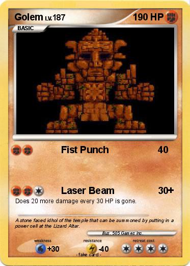 Pokemon Golem