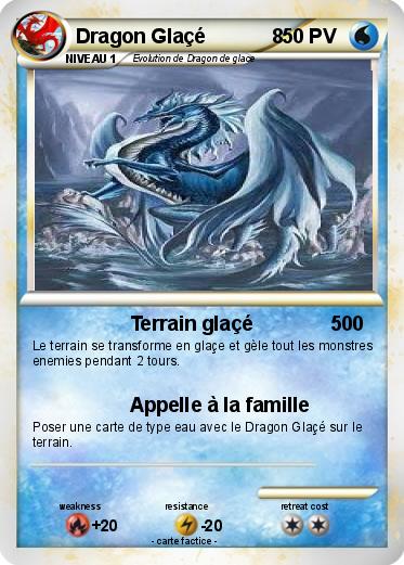 Pokemon Dragon Glaçé            8