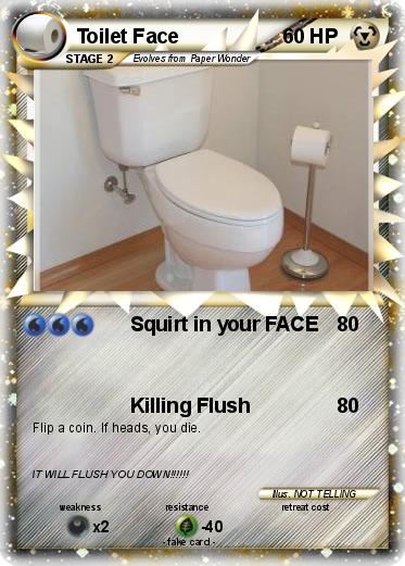 Pokemon Toilet Face