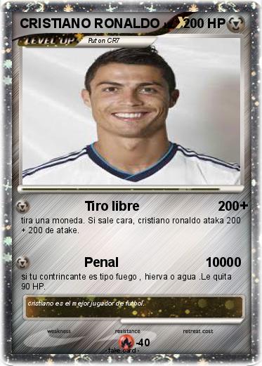 Pokemon CRISTIANO RONALDO