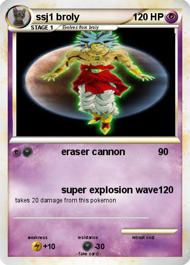 Pokemon ssj1 broly