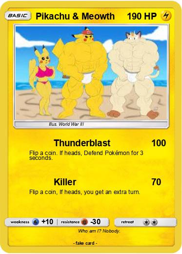 Pokemon Pikachu & Meowth