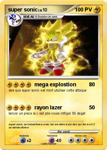 Pokemon super sonic