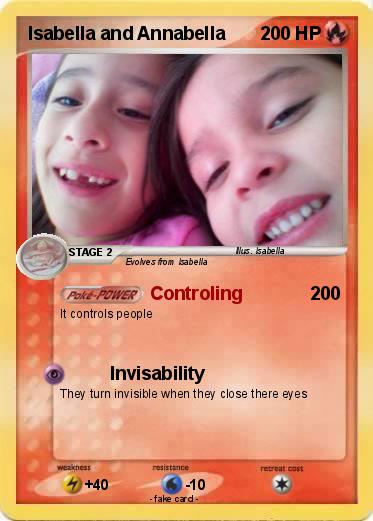 Pokemon Isabella and Annabella
