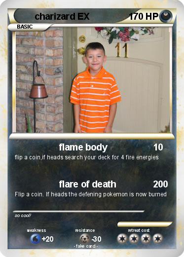 Pokemon charizard EX