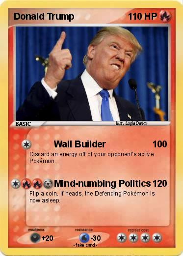 Pokemon Donald Trump