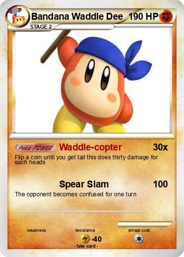 Pokemon Bandana Waddle Dee