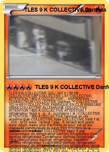 Pokemon TLES 9 K COLLECTIVE Danfoss ™