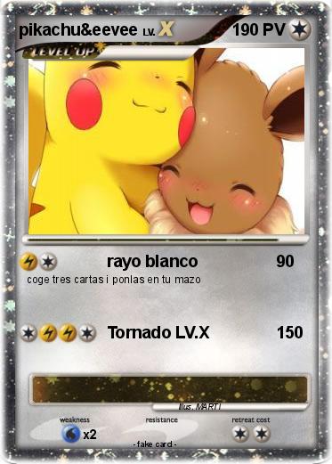 Pokemon pikachu&eevee