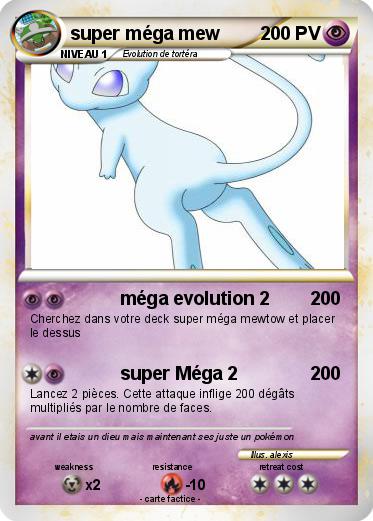 Pokemon super méga mew