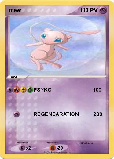 Pokemon mew