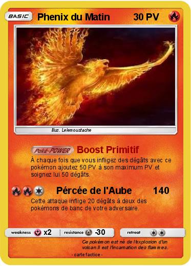 Pokemon Phenix du Matin