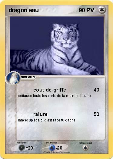 Pokemon dragon eau