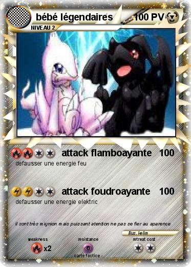 Pokemon bébé légendaires