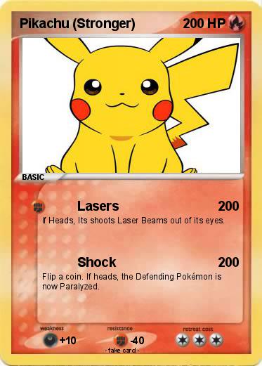 Pokemon Pikachu (Stronger)