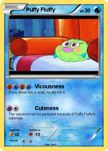 Pokemon Puffy Fluffy