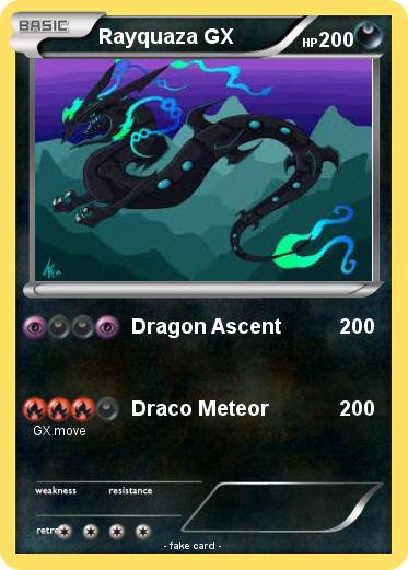Pokemon Rayquaza GX