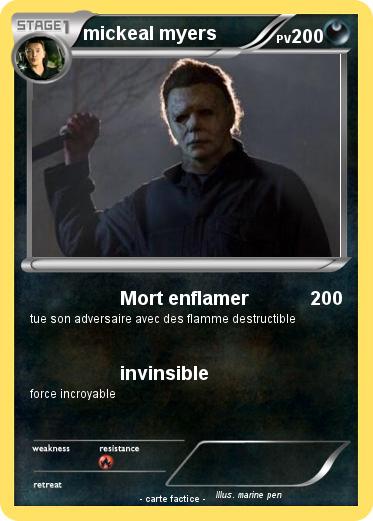 Pokemon mickeal myers