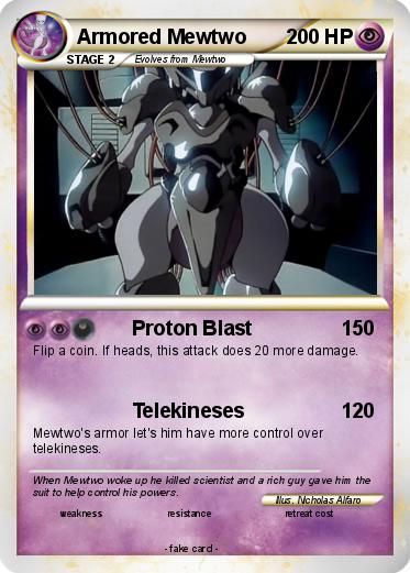 Pokemon Armored Mewtwo