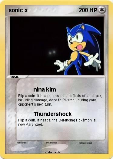 Pokemon sonic x