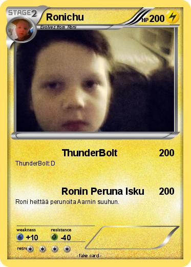 Pokemon Ronichu