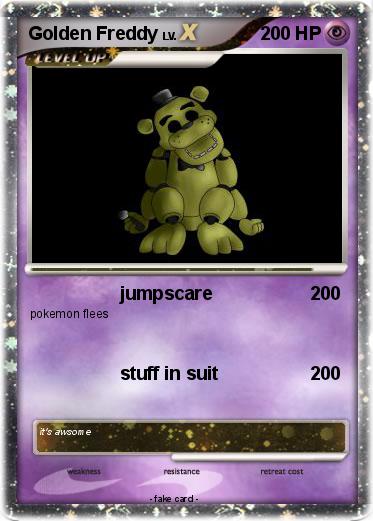 Pokemon Golden Freddy