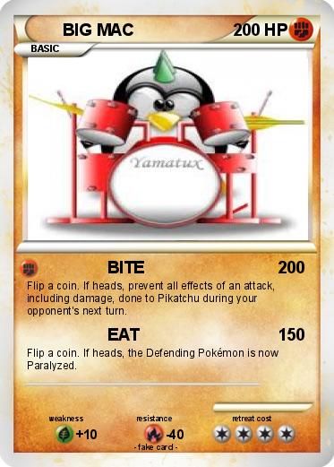 Pokemon BIG MAC