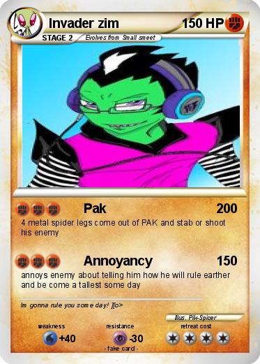 Pokemon Invader zim