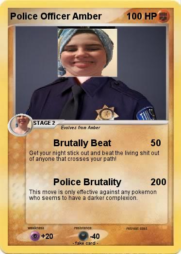 Pokemon Police Officer Amber