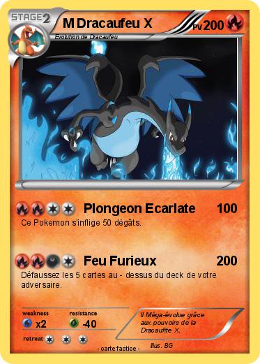 Pokemon M Dracaufeu X