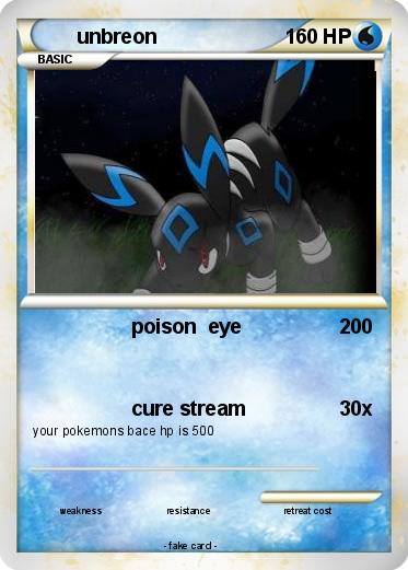 Pokemon unbreon