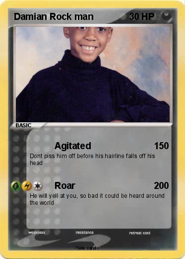 Pokemon Damian Rock man