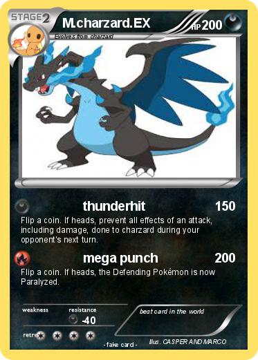 Pokemon M.charzard.EX